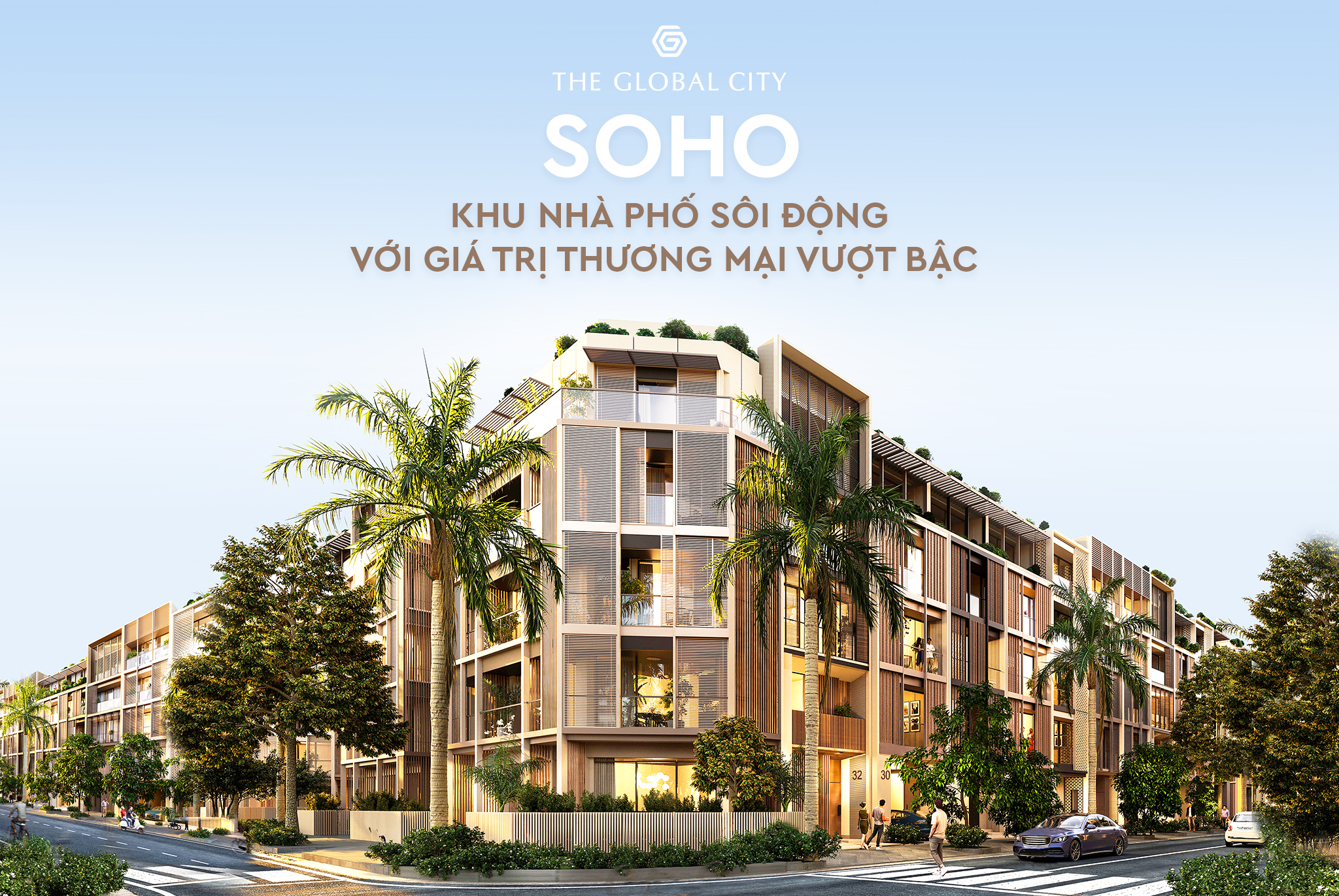 Soho townhouses launched at The Global City