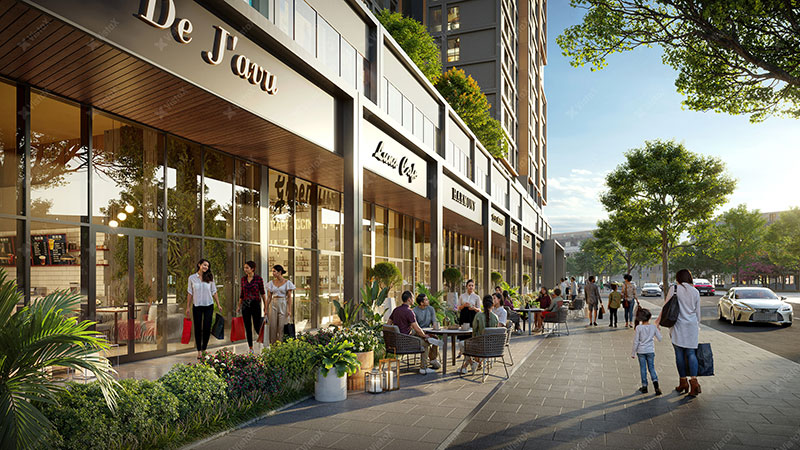 The Cityon Ocean City - shophouse khối đế và cơ hội kinh doanh